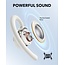 Wireless Open-Ear Bluetooth Headphones with Adjustable Ear Hooks –  White – Ideal for Riders - Copy
