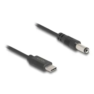 USB-C - DC plug kabel | 5,5 x 2,1mm | max. 5V/1,5A (7,5W) |  1 meter