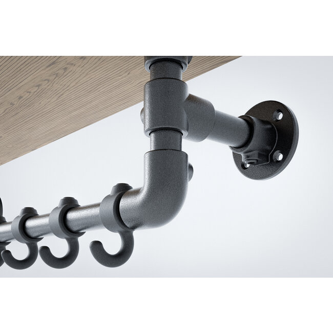 Kapstok Didam | steigerbuis staal