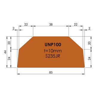 Tussenschot | UNP 100