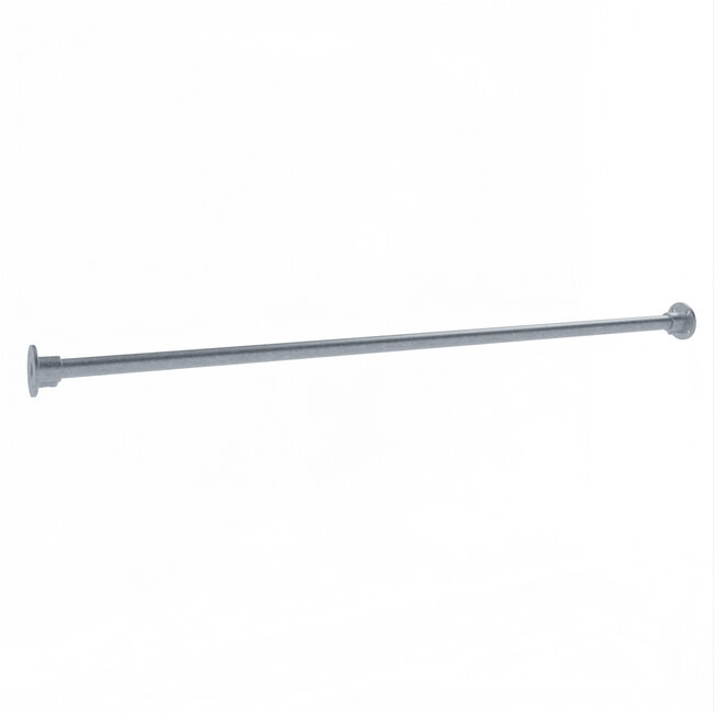 Gordijnroede Heusden | Recht | Steigerbuis staal