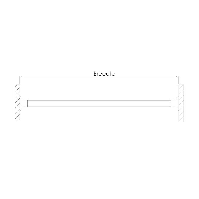 Kledingrek Delft | steigerbuis staal