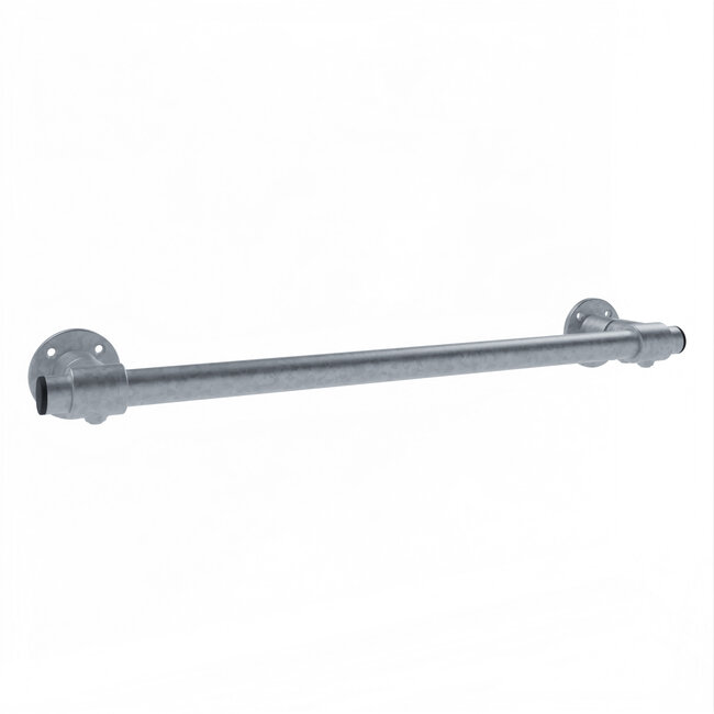 Trapleuning Sneek - kort | steigerbuis staal