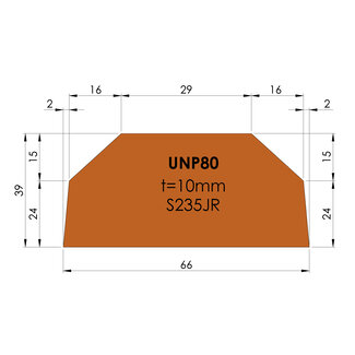 Tussenschot | UNP 80