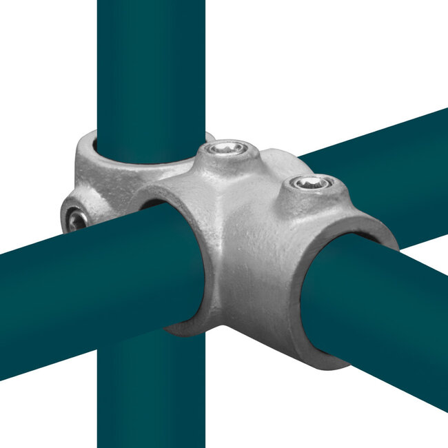 Steigerbuis koppeling combinatie t-kruisstuk | Ø33.7 mm