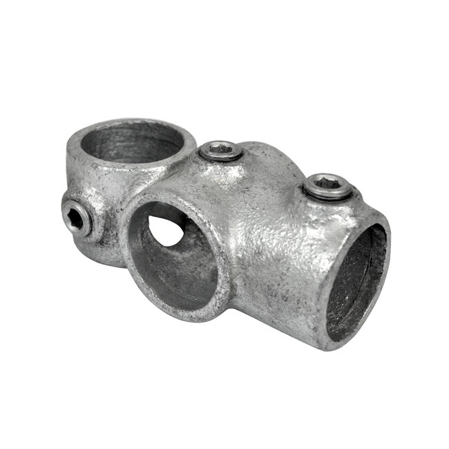 Steigerbuis koppeling combinatie t-kruisstuk | Ø33.7 mm