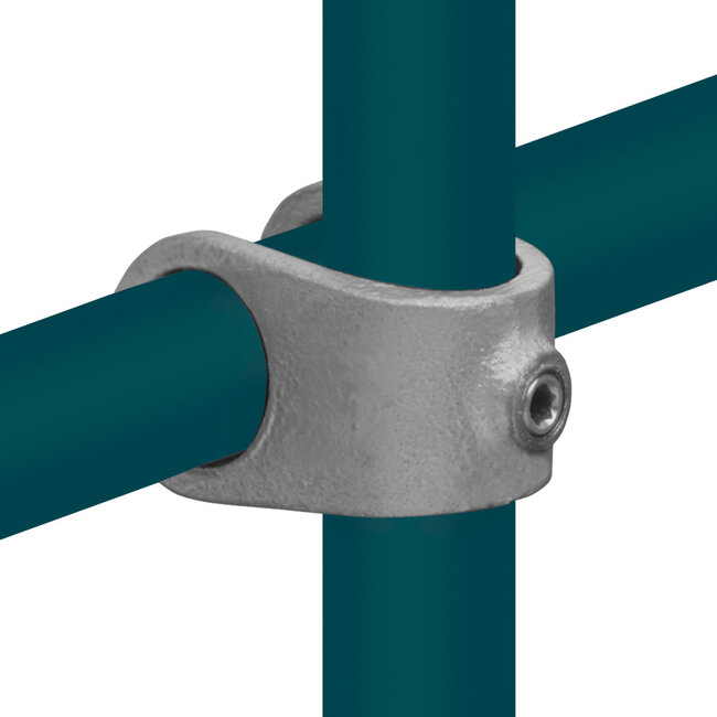 Steigerbuis koppeling open kruisstuk | Ø33.7 mm