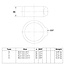 Steigerbuis koppeling borgring | Ø33.7 mm