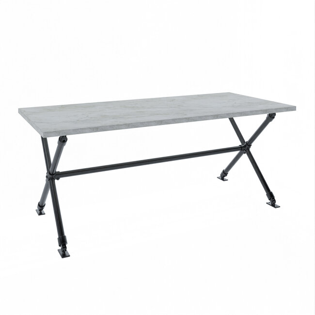 Tafel Noordwijk | steigerbuis staal