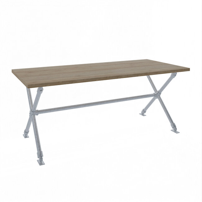 Tafel Noordwijk | steigerbuis staal