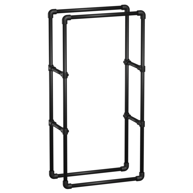 Haardhout opslag Bussum | staal steigerbuis