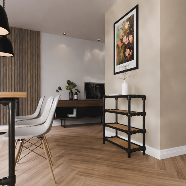 Kast Achterberg | steigerbuis staal