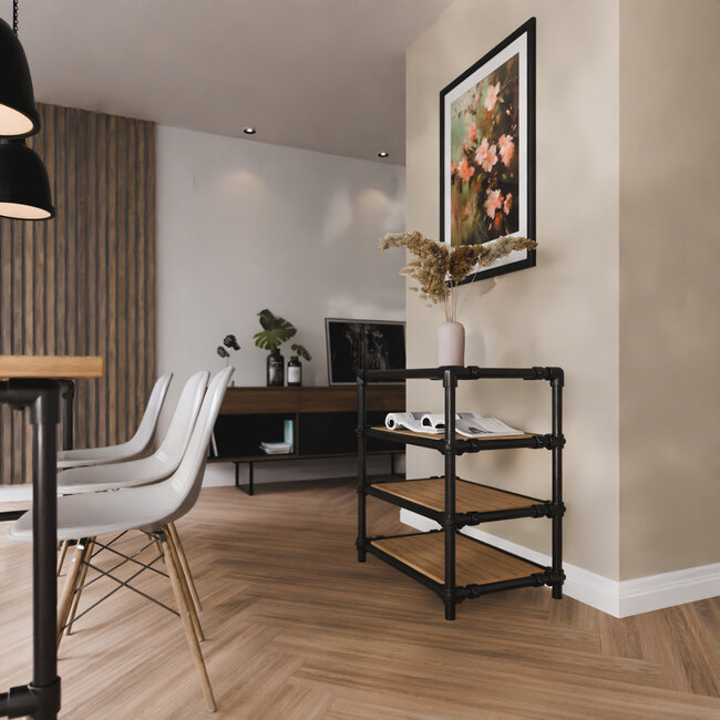 Kast Achterberg | steigerbuis staal