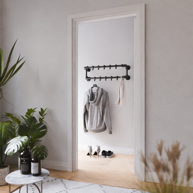 Kapstok Den Haag | Steigerbuis staal