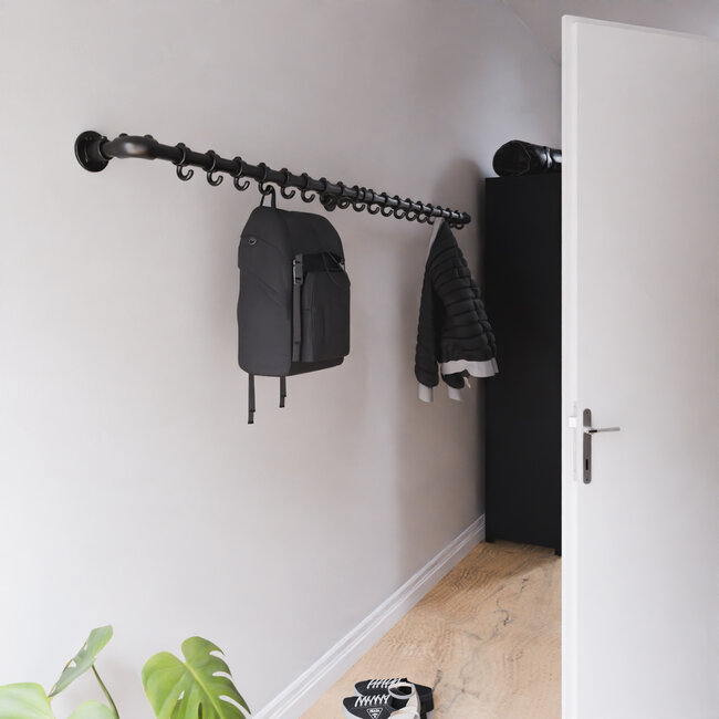 Kapstok Westervoort | steigerbuis staal