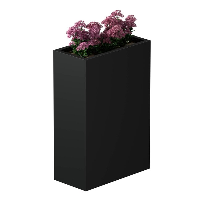 Stalen plantenbak gepoedercoat rechthoek 40x80x1200 cm