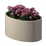 Stalen plantenbak rond gepoedercoat | 120x80x60 cm