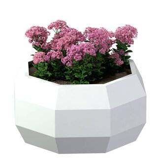 Stalen plantenbak Carpi gepoedercoat | Ø 80x40 cm