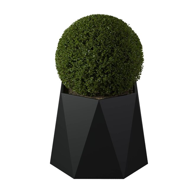 Stalen plantenbak Pisa gepoedercoat | Ø 120x100 cm