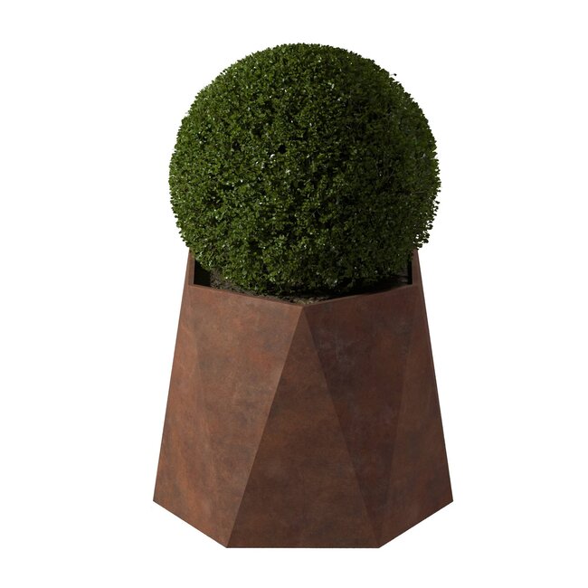 Stalen plantenbak Pisa cortenstaal | Ø 120x100 cm