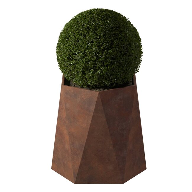 Stalen plantenbak Pisa cortenstaal | Ø 120x120 cm