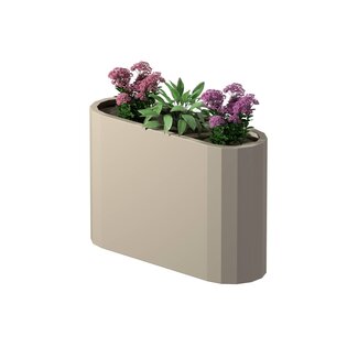 Stalen plantenbak Como gepoedercoat | 120x40x80 cm