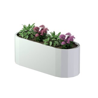 Stalen plantenbak Como gepoedercoat | 160x60x60 cm