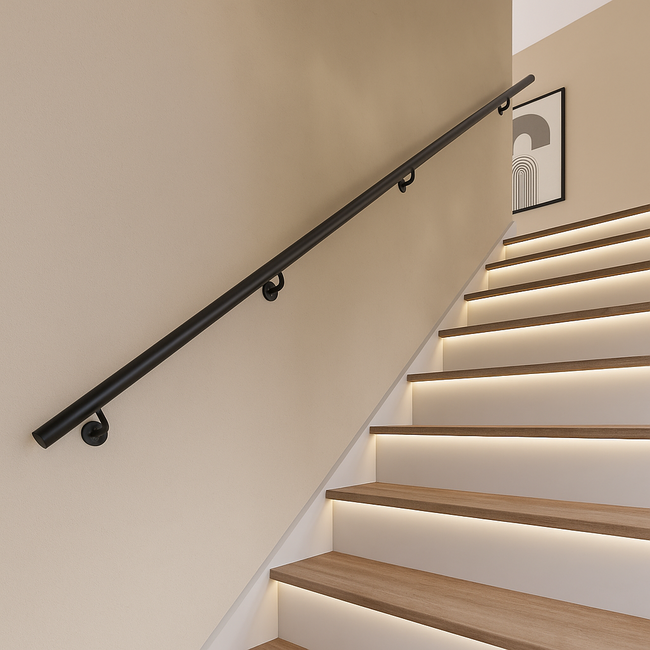 Stalen trapleuning rond Eindhoven