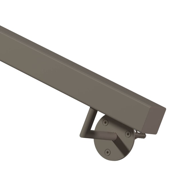 Stalen trapleuning vierkant Zevenaar