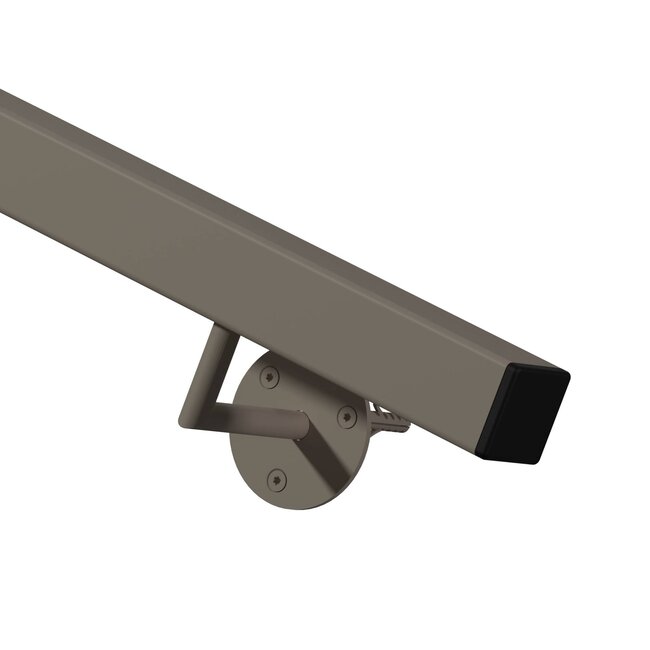 Stalen trapleuning vierkant Zevenaar