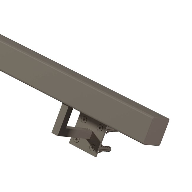 Stalen trapleuning vierkant Groenlo