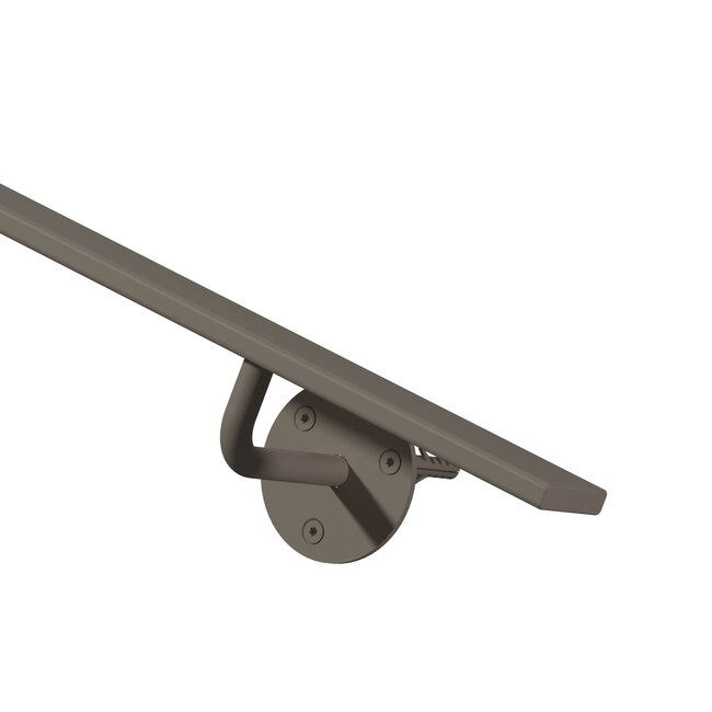 Stalen trapleuning rechthoek Zeist