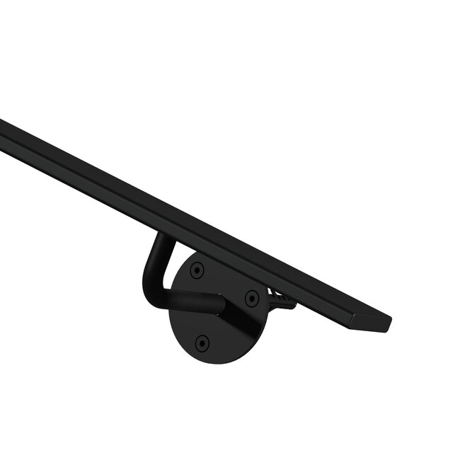 Stalen trapleuning rechthoek Zeist