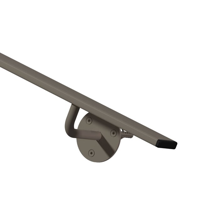 Stalen trapleuning rechthoek Zeist