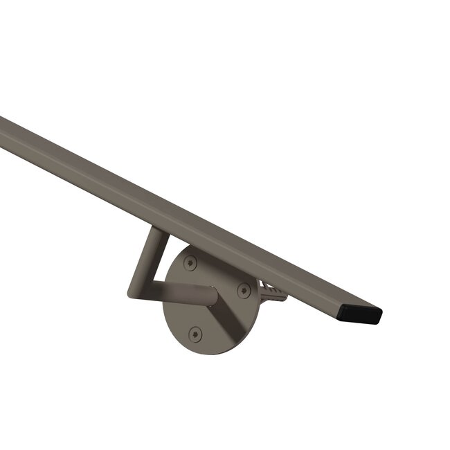 Stalen trapleuning rechthoek Emmen