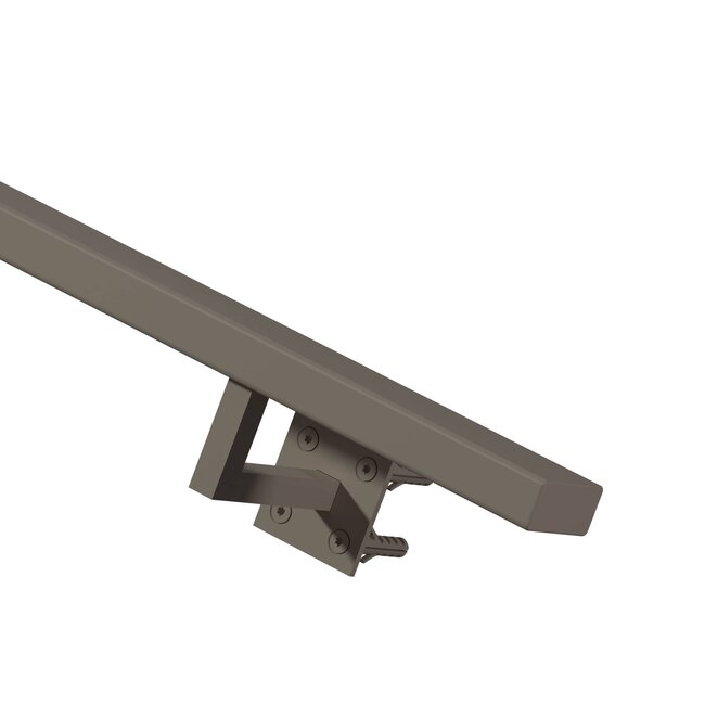 Stalen trapleuning rechthoek Zutphen