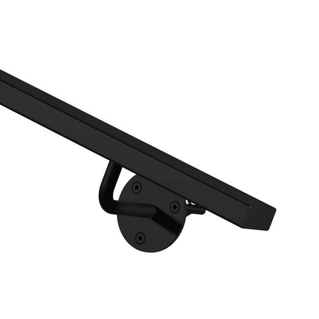 Stalen trapleuning rechthoek Enschede