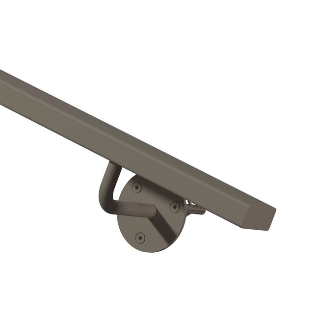 Stalen trapleuning rechthoek Enschede