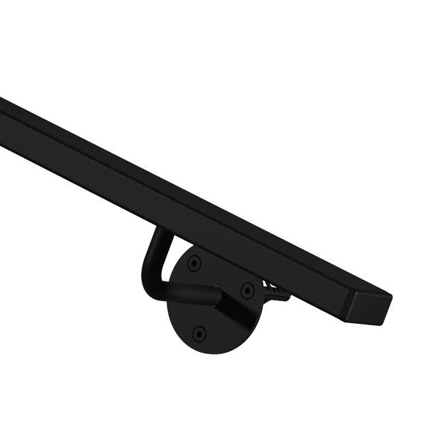 Stalen trapleuning rechthoek Enschede