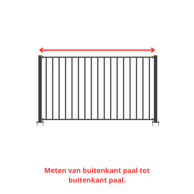 Balustrade Almere | recht