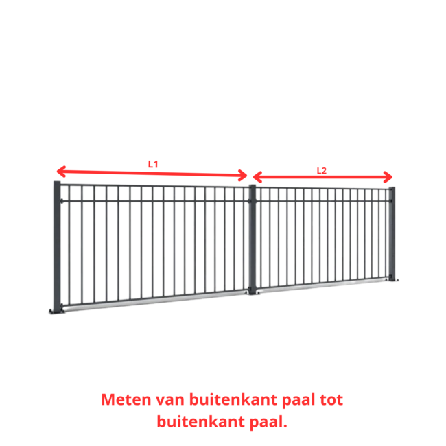 Balustrade Almere | recht
