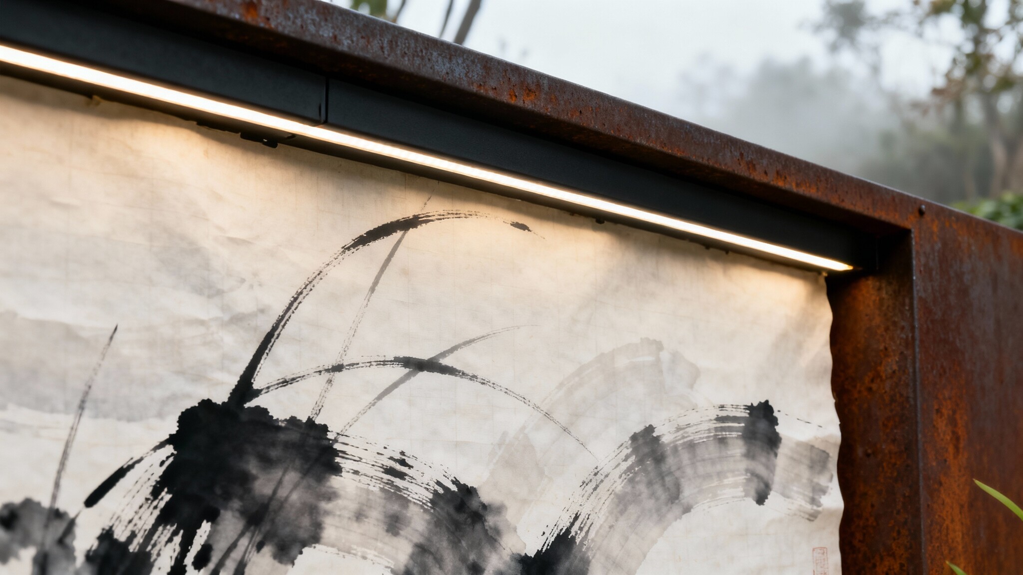 Tuinverlichting integreren in stalen constructies