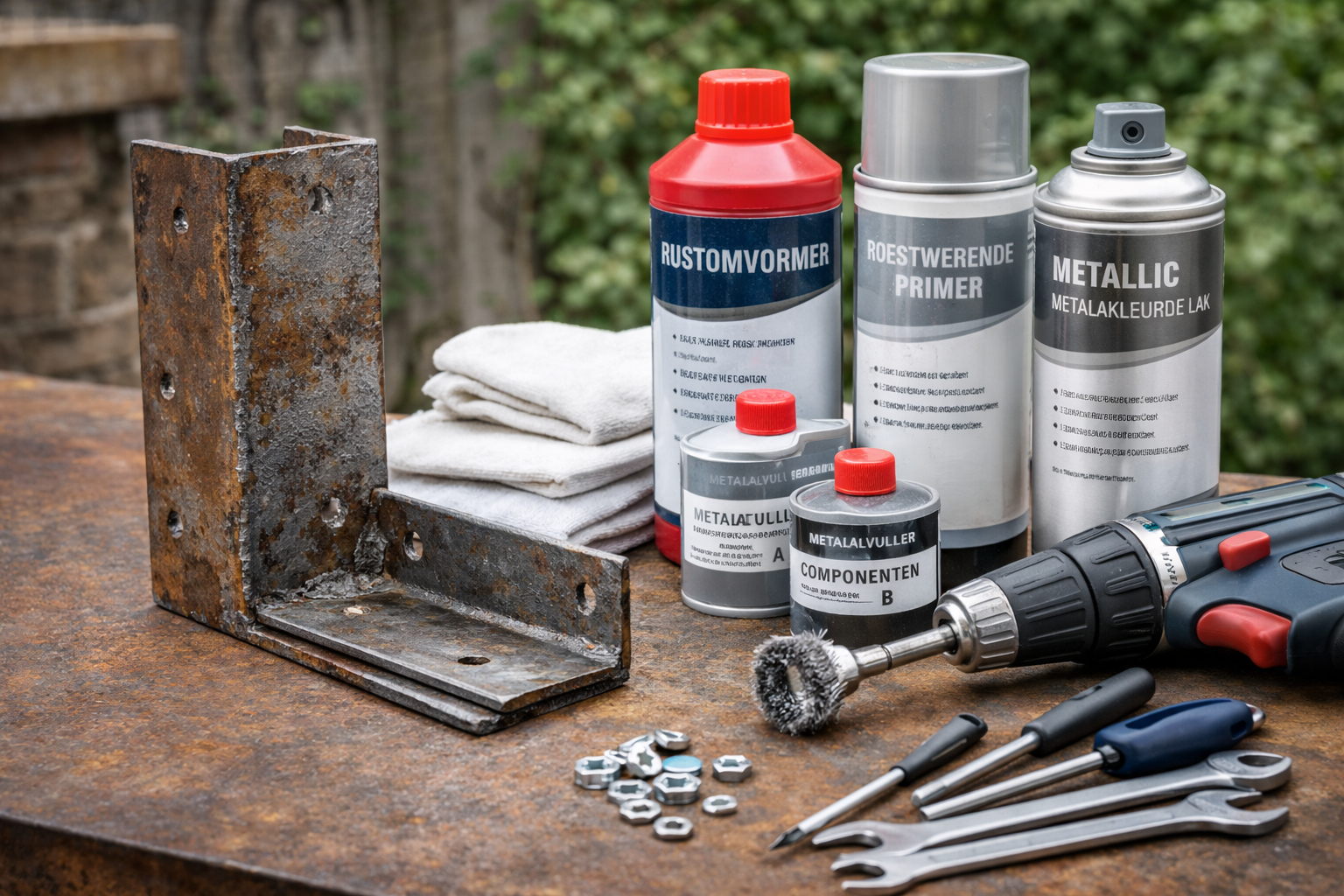 Kleine reparaties aan stalen meubelen: zo los je het zelf op