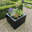 Stalen plantenbak gecoat vierkant - 120x120x50 | Standaard