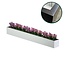 Stalen plantenbak gecoat rechthoek - 350x40x40 cm | Standaard