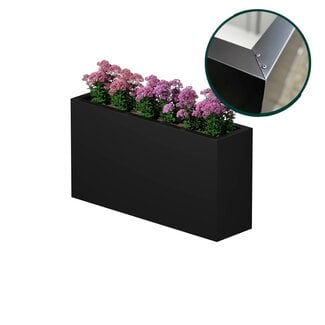 Stalen plantenbak gecoat - 150x40x80 cm | Standaard