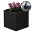 Stalen plantenbak gepoedercoat vierkant 60x60x60 cm | Premium