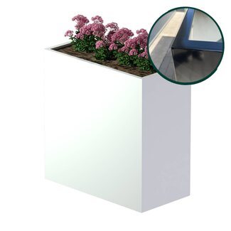 Stalen plantenbak gepoedercoat 120x60x120 cm | Premium