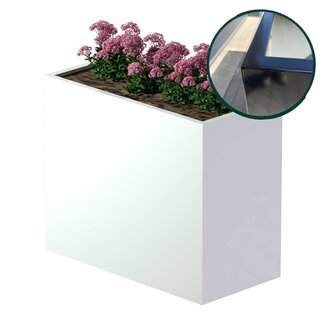 Stalen plantenbak gepoedercoat 120x60x100 cm | Premium