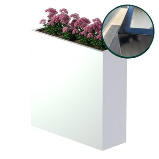 Stalen plantenbak gepoedercoat 120x40x120 cm | Premium